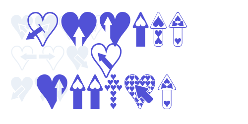 Hearts n Arrows-font-download