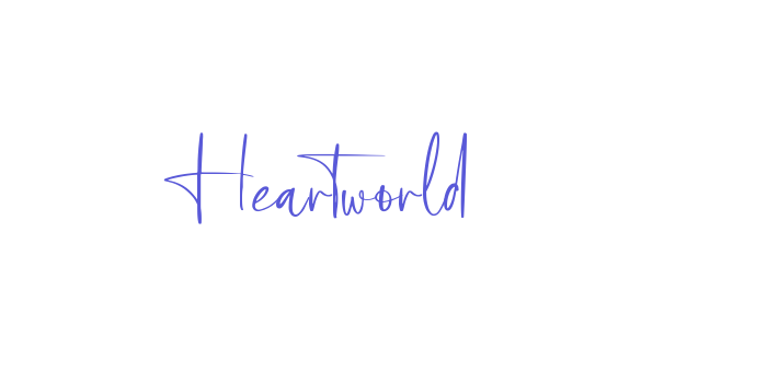 Heartworld Font