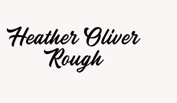 Heather Oliver Rough Font