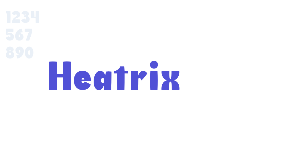 Heatrix-font-download