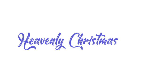 Heavenly Christmas Font Download