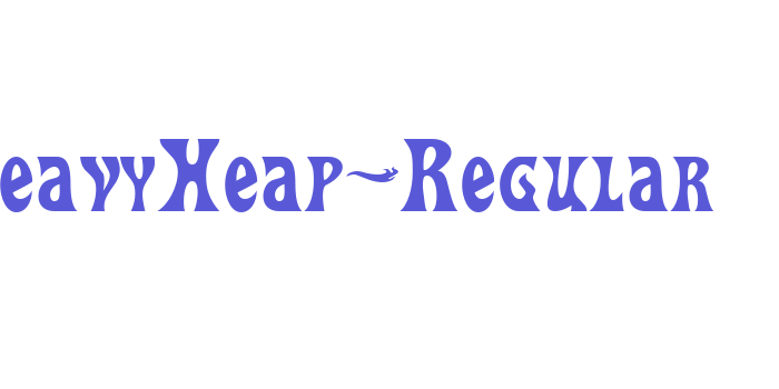 HeavyHeap-Regular Font Download