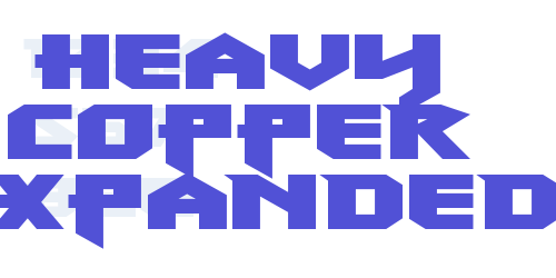 Heavy Copper Expanded-font-download