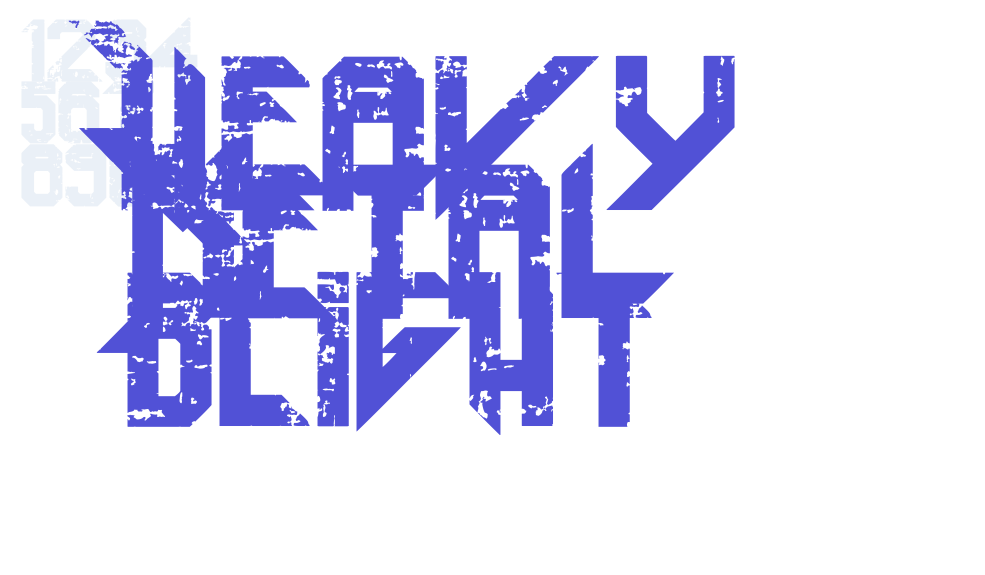 Heavy Metal Blight-font-download