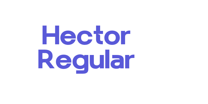 Hector Regular Font Download