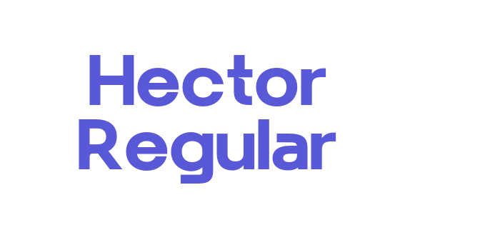 Hector Regular Font