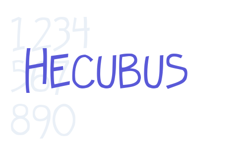 Hecubus Font Download