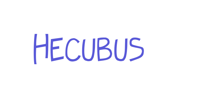 Hecubus Font