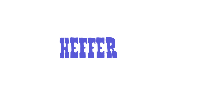 Heffer Font Download