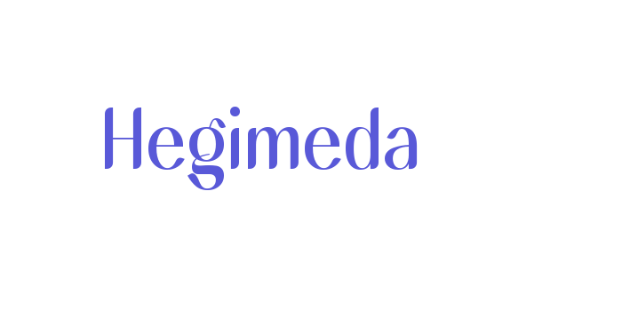 Hegimeda Font Download