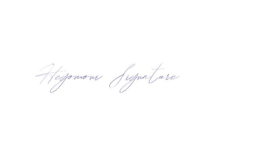 Hegomoni Signature Font Download