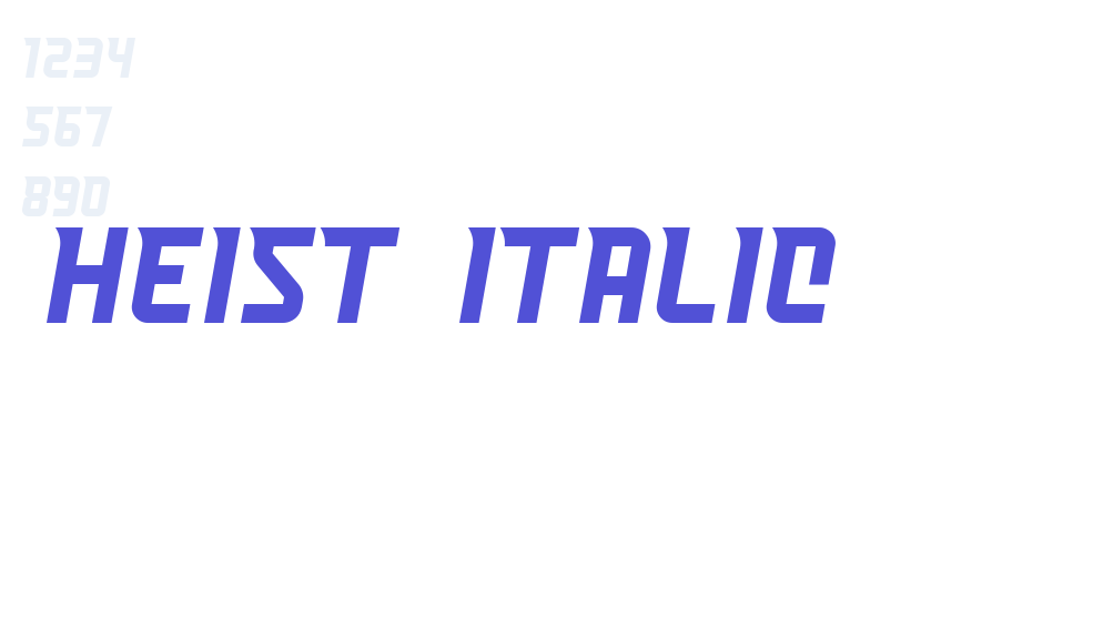 Heist Italic-font-download