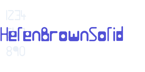 HelenBrownSolid-font-download
