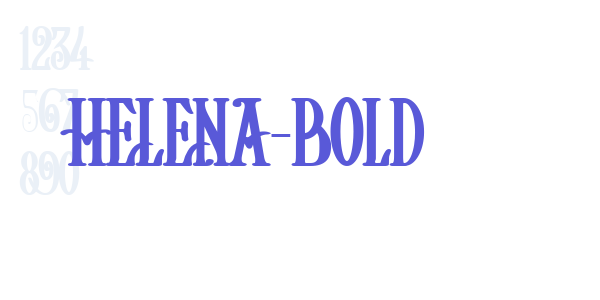 Helena-Bold font free