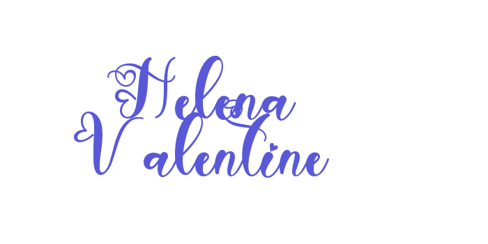 Helena Valentine Font Download