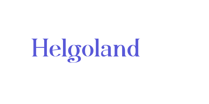 Helgoland Font Download