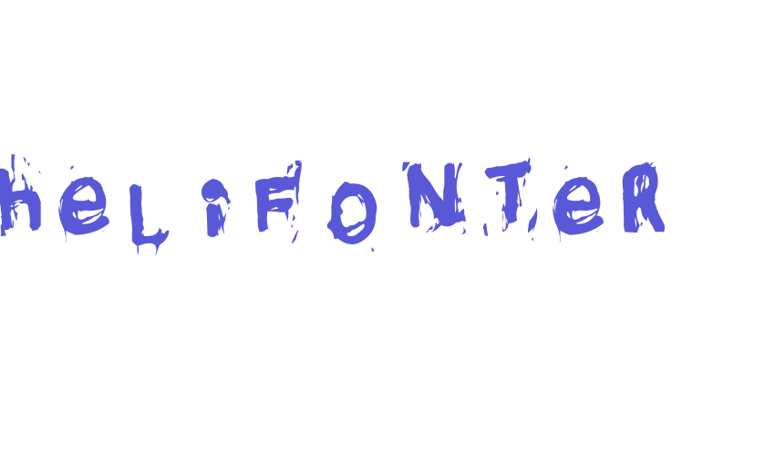 Helifonter Font