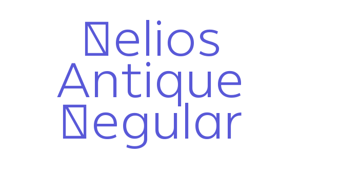 Download Helios Antique Regular Font