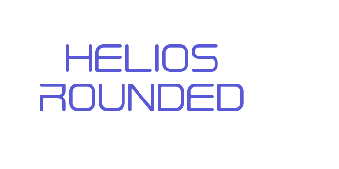 Helios Rounded Font Download