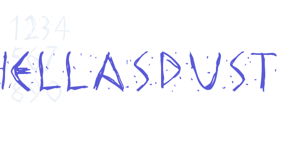 HellasDust font free