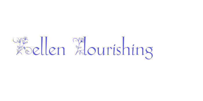 Hellen Flourishing Font Download