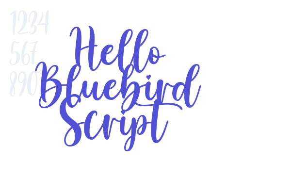 Hello Bluebird Script