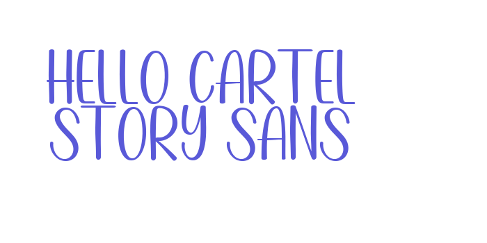 Hello Cartel Story Sans Font Download