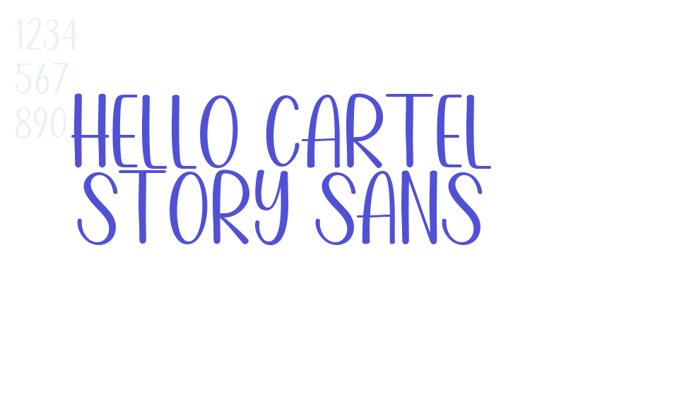 Hello Cartel Story Sans-font-download