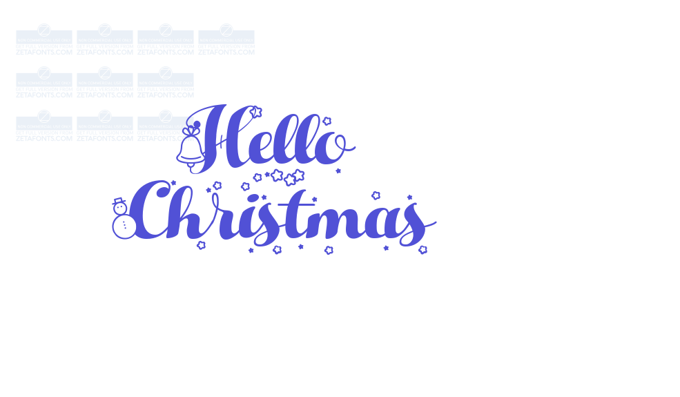 Hello Christmas-font-download