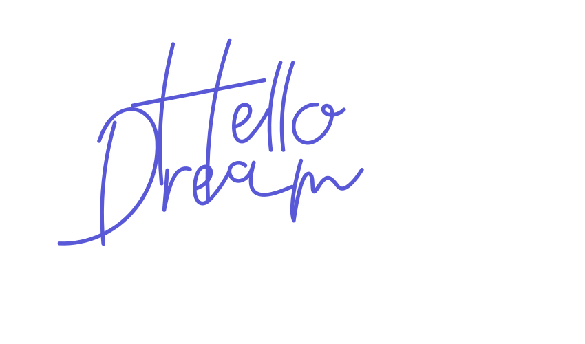 Hello Dream Font Download