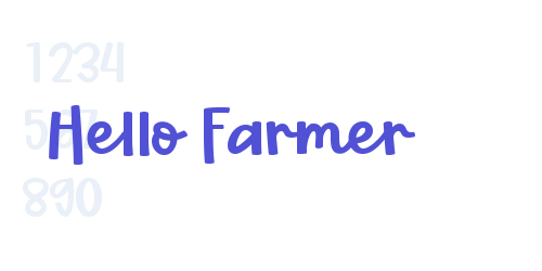 Hello Farmer-font-download
