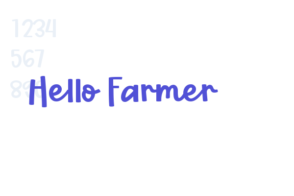 Hello Farmer