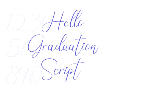 Hello Graduation Script Font Download