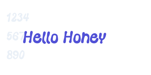 Hello Honey-font-download