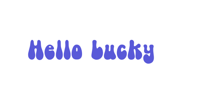 Hello Lucky Font Download