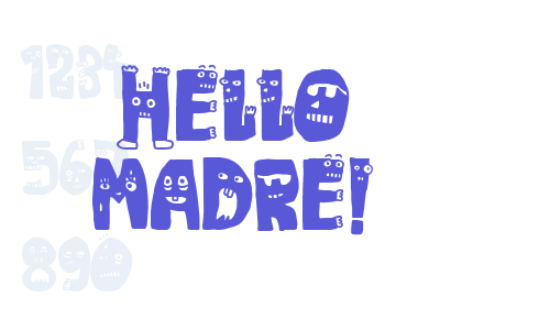 Hello Madre! Font Download