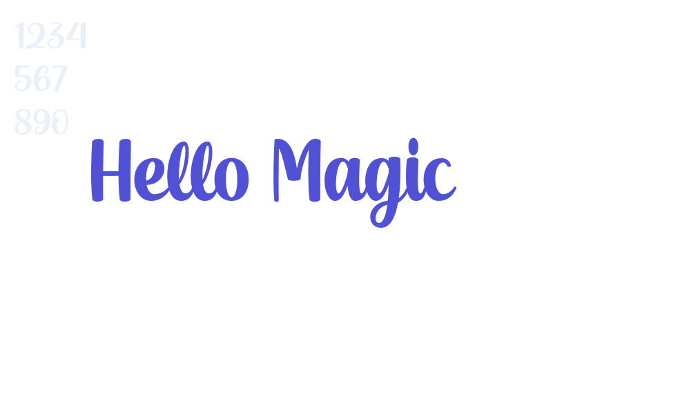 Hello Magic-font-download