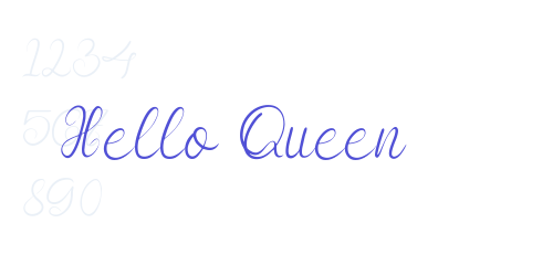 Hello Queen-font-download