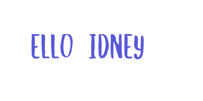 Hello Sidney Font Download