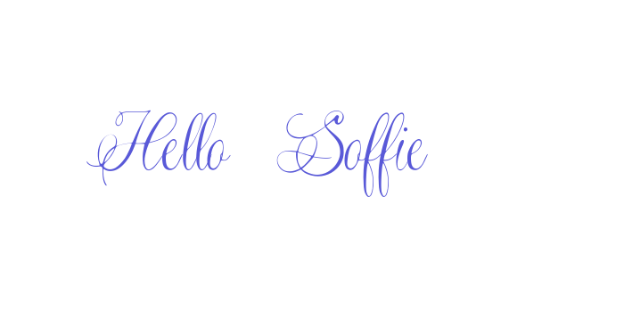 Hello Soffie Font Download