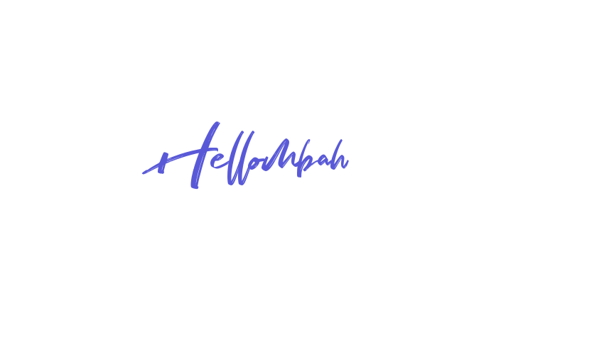 Hellombah Font