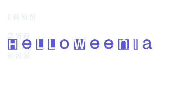 HelloweeniA font free