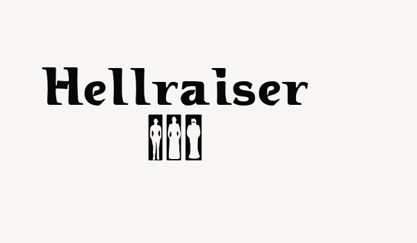 Hellraiser 3 Font