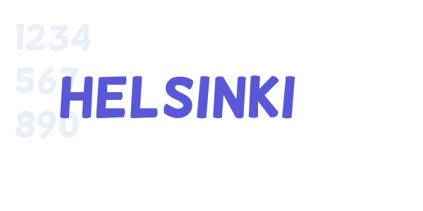 Helsinki font