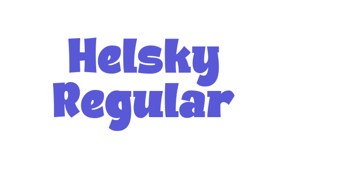 Helsky Regular Font