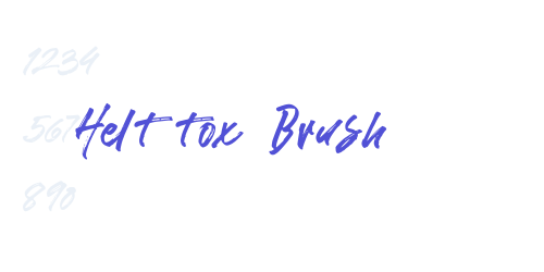 Helttox Brush-font-download