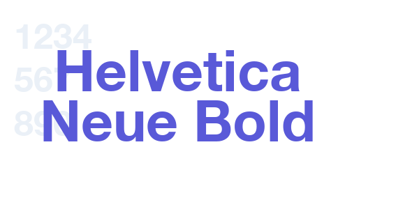 Helvetica Neue Bold font free