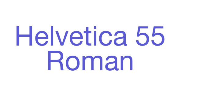 Helvetica 55 Roman Font Download