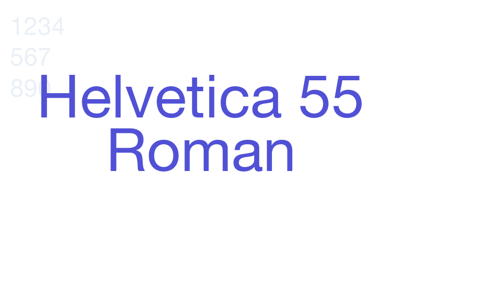 Helvetica 55 Roman-font-download