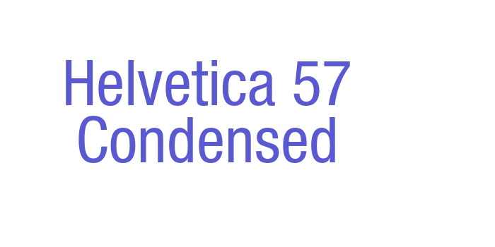 Helvetica 57 Condensed Font Download